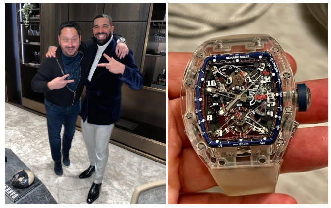 Những mẫu đồng hồ đắt đỏ của Drake