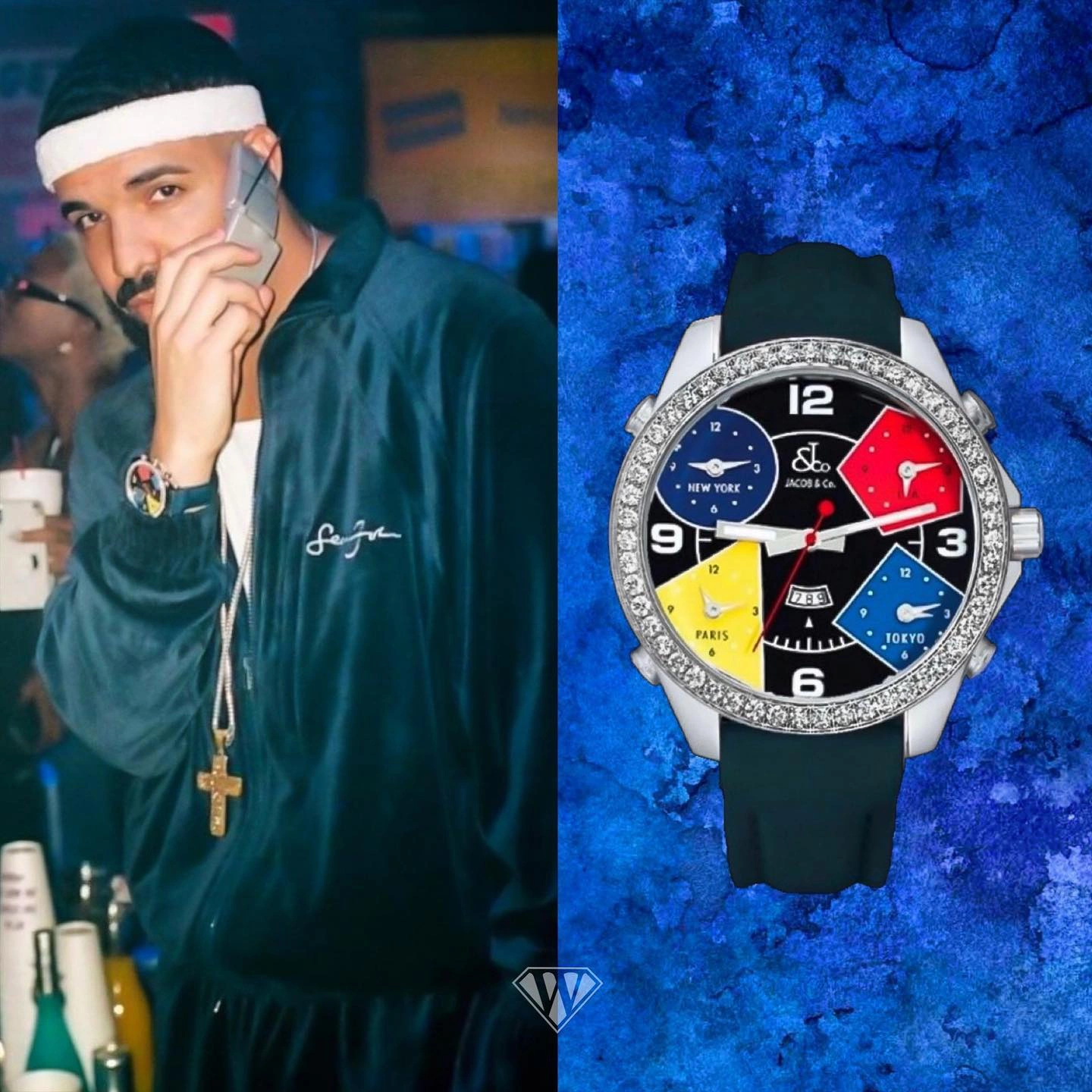 Những mẫu đồng hồ đắt đỏ của Drake