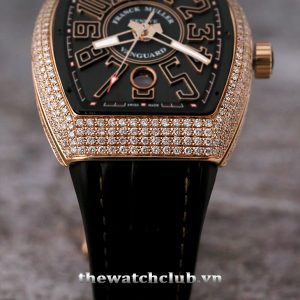 Đồng hồ nam Franck Muller Vanguard V41 Gold Diamond Black