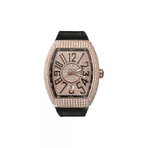 Đồng hồ nam Franck Muller Vanguard V41 Rose Gold Full Diamond