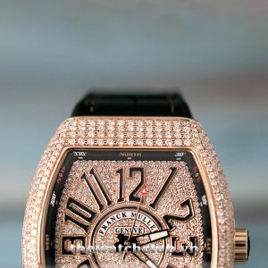 Đồng hồ nam Franck Muller Vanguard V41 Rose Gold Full Diamond