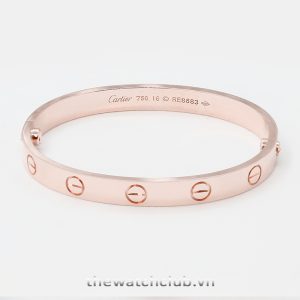 Lắc tay Cartier LOVE Bracelet Rose Gold
