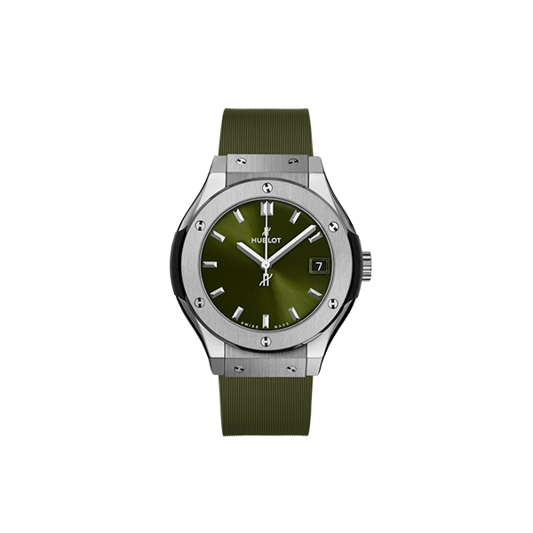 Đồng hồ nữ Hublot Classic Fusion Green 33mm 581.NX.8970.RX