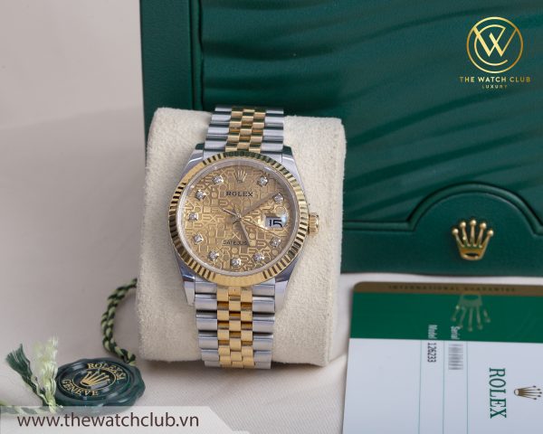 Đồng hồ Rolex Datejust 126233 36mm Mặt Vi Tính (2020)