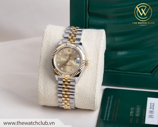 Rolex Lady-Datejust 28 279173 Dial Champagne