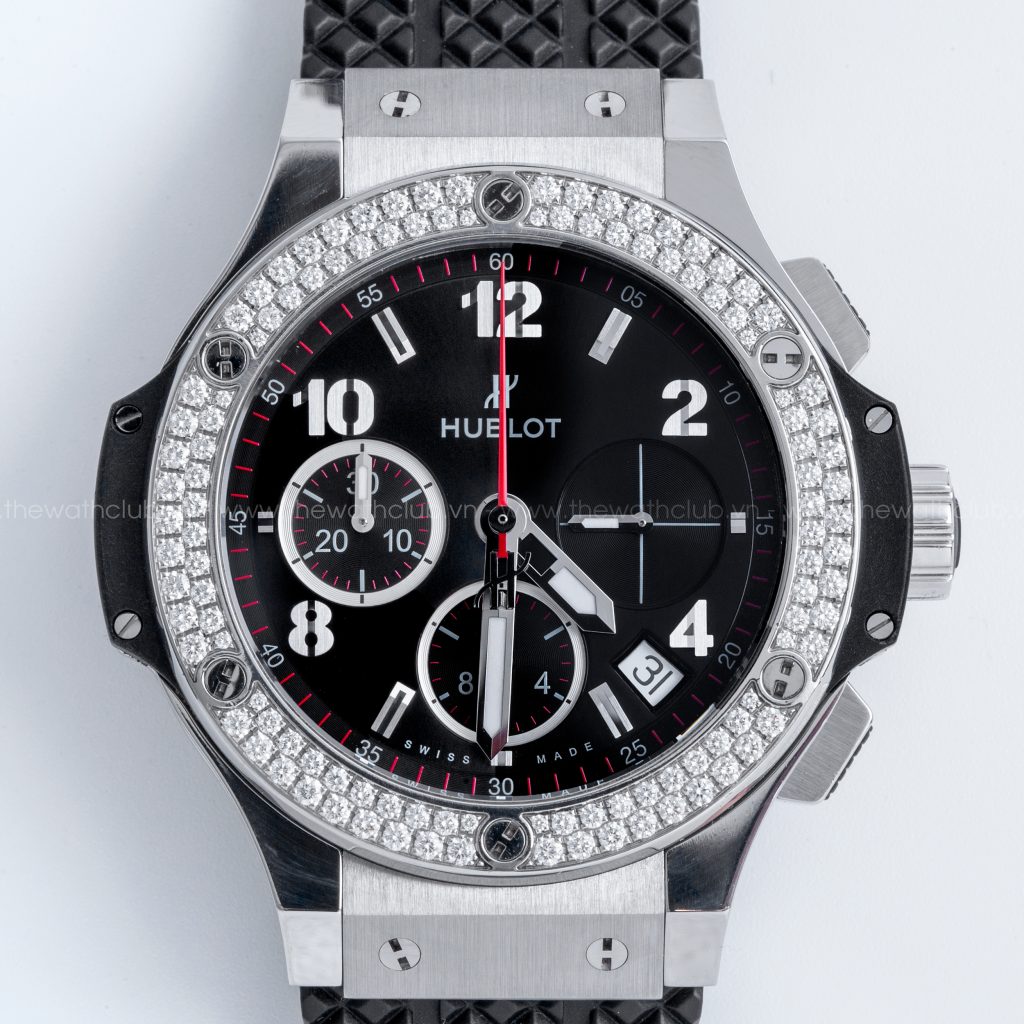 Đồng hồ nam Hublot Big Bang 41mm Bezel Diamonds Black