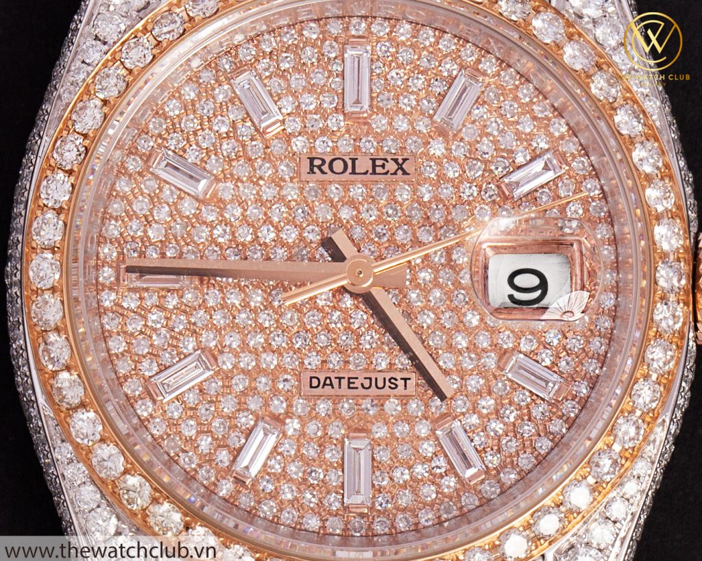 Đồng hồ Rolex DateJust 116231 Full Diamond