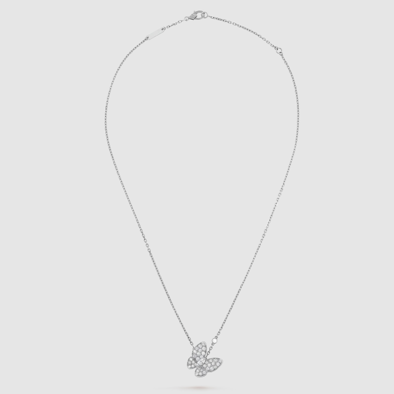 Update more than 112 van cleef butterfly necklace diamond latest
