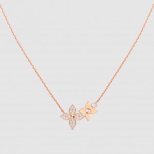 Vòng Cổ louis Vuitton Star Blossom Gold Diamonds
