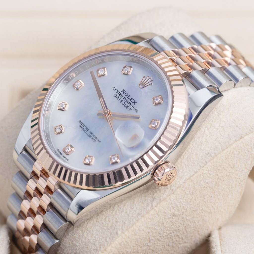 rolex datejust 126331 dial mother of pearl